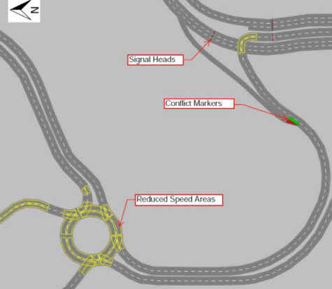 Traffic Modelling for North Canal Crossing, Doha