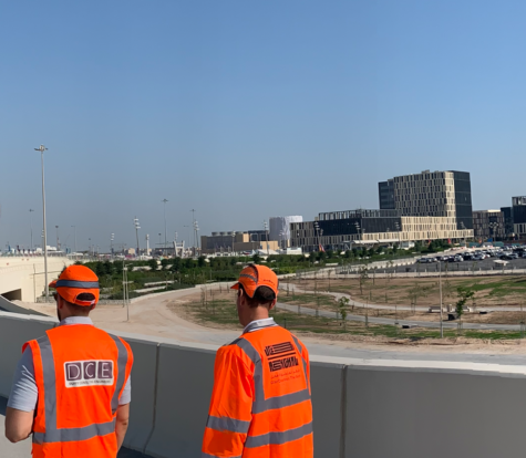RSA in Lusail, preparing for the arrival of Lionel Messi and Argentina