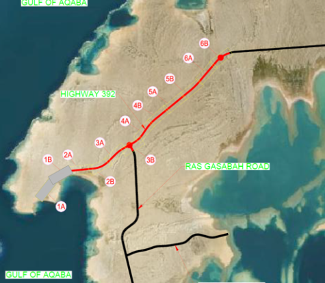 Design of the Highway 392 West Upgrade, Kingdom of Saudi Arabia