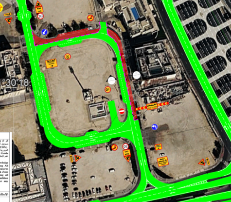 Traffic Diversion Plan for Residential Building Project FH-E02